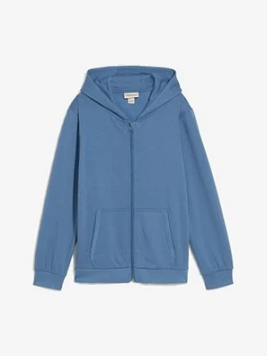 Bluza rozpinana z kapturem, z miękkiej mieszanki bawełny bonprix