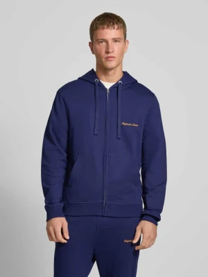 Bluza rozpinana z kieszenią kangurką i zamkiem błyskawicznym jack & jones