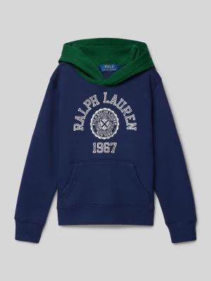 Bluza rozpinana z kieszenią kangurką Polo Ralph Lauren Teens