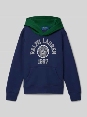 Bluza rozpinana z kieszenią kangurką RALPH LAUREN TEENS