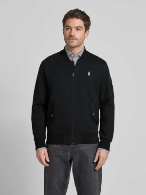 Bluza rozpinana z kieszeniami z patką model ‘BOMBER’ Polo Ralph Lauren