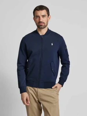 Bluza rozpinana z kieszeniami z patką model ‘BOMBER’ Polo Ralph Lauren