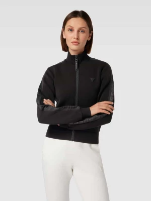 Bluza rozpinana z lampasami model ‘NEW ALLIE’ Guess Activewear