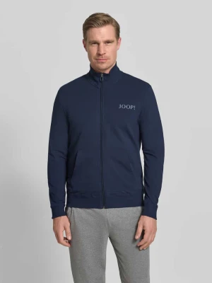 Bluza rozpinana z logo i stójką JOOP! Collection