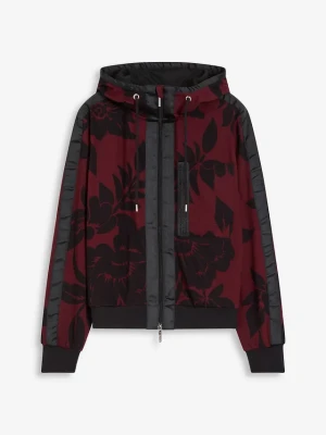 Bluza rozpinana z miękkiej mieszanki bawełny BonPrix czerwony