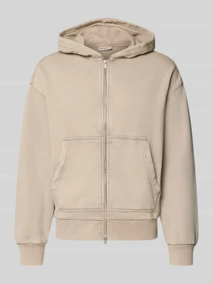 Bluza rozpinana z mieszanki bawełny z kapturem model 'SPENCER' Redefined Rebel Beżowy