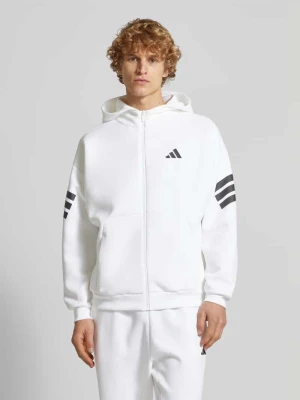 Bluza rozpinana z nadrukiem z logo adidas Sportswear