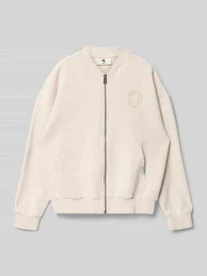 Bluza rozpinana z nadrukiem z logo marki Garcia