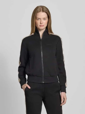 Bluza rozpinana z nadrukiem z logo model ‘BRITNEY’ Guess Activewear