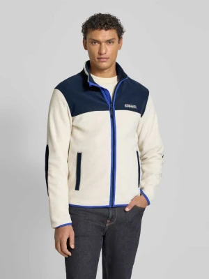 Bluza rozpinana z nadrukiem z logo Napapijri