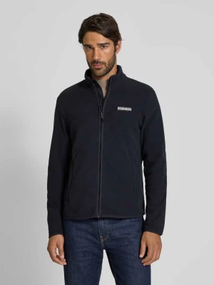Bluza rozpinana z nadrukiem z logo Napapijri
