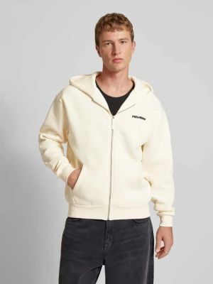 Bluza rozpinana z nadrukiem z logo REVIEW
