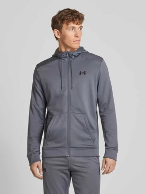 Bluza rozpinana z nadrukiem z logo Under Armour