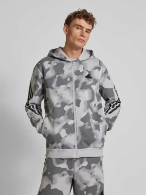 Bluza rozpinana z naszywką z logo adidas Sportswear