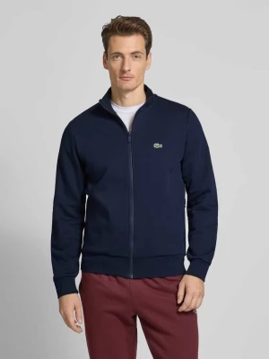 Bluza rozpinana z naszywką z logo Lacoste