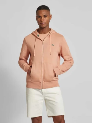 Bluza rozpinana z naszywką z logo Lacoste