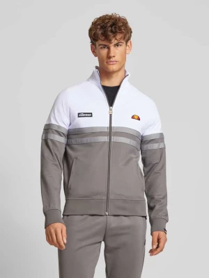 Bluza rozpinana z naszywkami z logo model ‘RIMINI TRACK TOP’ Ellesse