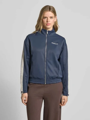 Bluza rozpinana z obszyciem koronką model 'TIHANY LACE' Pegador