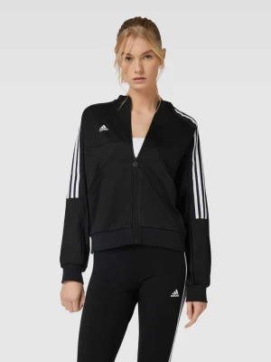 Bluza rozpinana z paskami z logo model ‘TIRO’ ADIDAS SPORTSWEAR