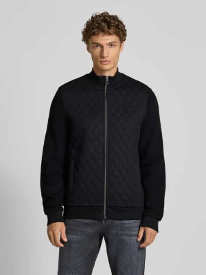 Bluza rozpinana z pikowaniem model ‘Tyrone’ JOOP! Collection