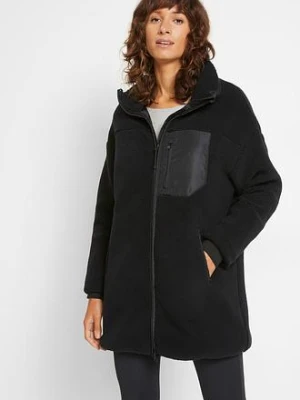 Bluza rozpinana z polaru baranka bonprix