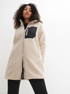 Bluza rozpinana z polaru baranka bonprix