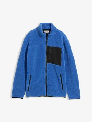 Bluza rozpinana z polaru baranka bonprix
