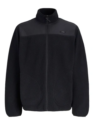 Bluza rozpinana z polaru baranka JJ REBEL BonPrix czarny
