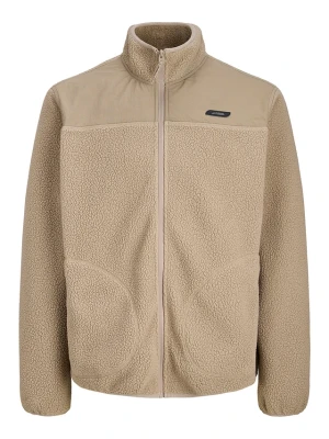 Bluza rozpinana z polaru baranka JJ REBEL BonPrix szary
