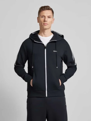 Zdjęcie produktu Bluza rozpinana z wpuszczanymi kieszeniami model ‘Saggynos’ BOSS Green