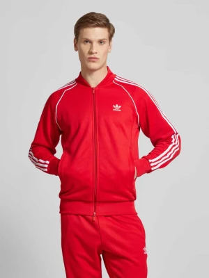 Bluza rozpinana z wyhaftowanym logo adidas Originals