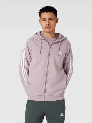 Bluza rozpinana z wyhaftowanym logo ADIDAS SPORTSWEAR