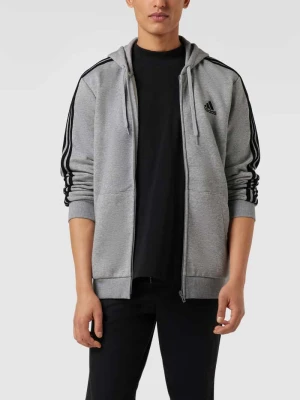 Bluza rozpinana z wyhaftowanym logo ADIDAS SPORTSWEAR