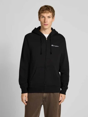 Bluza rozpinana z wyhaftowanym logo Champion
