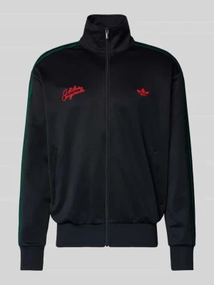 Bluza rozpinana z wyhaftowanym logo i stójką adidas Originals
