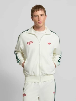 Bluza rozpinana z wyhaftowanym logo i stójką adidas Originals