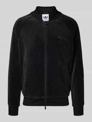Bluza rozpinana z wyhaftowanym logo i zamkiem błyskawicznym dwustronnym adidas Originals