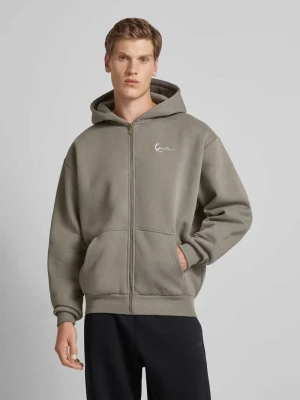 Bluza rozpinana z wyhaftowanym logo Karl Kani