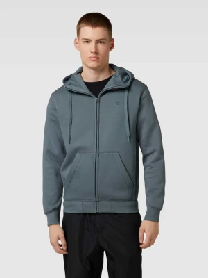 Bluza rozpinana z wyhaftowanym logo model ‘Premium core’ G-Star Raw