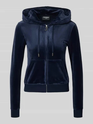 Bluza rozpinana z wyhaftowanym logo model ‘ROBERTSON’ Juicy Couture