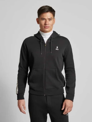 Bluza rozpinana z wyhaftowanym logo Polo Ralph Lauren