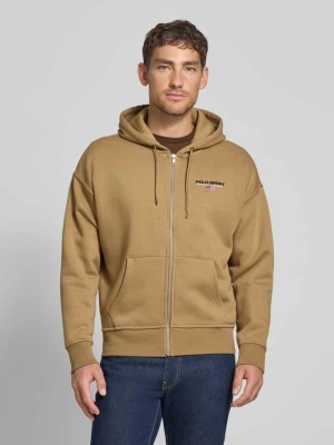 Bluza rozpinana z wyhaftowanym logo Polo Ralph Lauren