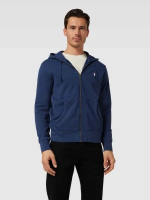 Bluza rozpinana z wyhaftowanym logo Polo Ralph Lauren