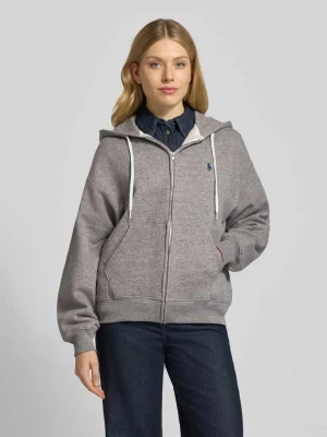 Bluza rozpinana z wyhaftowanym logo Polo Ralph Lauren