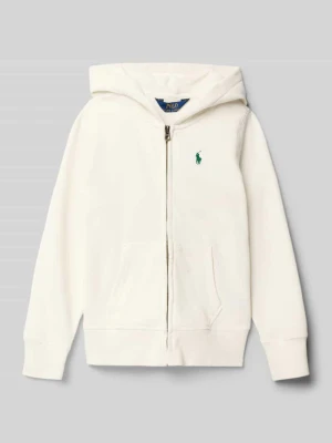 Bluza rozpinana z wyhaftowanym logo Polo Ralph Lauren Teens