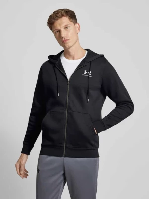 Bluza rozpinana z wyhaftowanym logo Under Armour