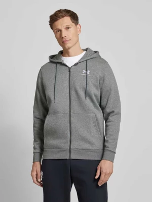 Bluza rozpinana z wyhaftowanym logo Under Armour