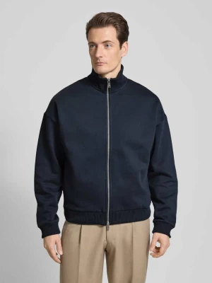 Bluza rozpinana z wyhaftowanym motywem model ‘MAKKANO’ drykorn