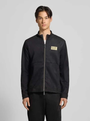 Bluza rozpinana z zamkiem błyskawicznym dwustronnym EA7 Emporio Armani
