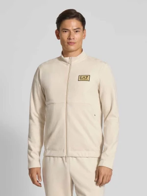 Bluza rozpinana z zamkiem błyskawicznym dwustronnym EA7 Emporio Armani